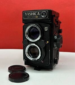 # 防湿庫保管品 YASHICA Mat-124 G フィルムカメラ 二眼レフカメラ ボディ Yashinon F2.8 80mm / F3.5 80mm レンズ 動作確認済 ヤシカ