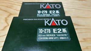 【レア品】KATO 10-278/279 E2系1000番台 はやて 4両基本セット、増結セット 東北新幹線 上越新幹線