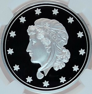 【最高鑑定 スミソニアン 博物館 ラベル】モルガン 2017年 復刻 アメリカ 1オンス プルーフ 銀貨 NGC PF70 UC アンティーク コイン モダン