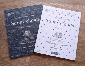 カタログ　フェリシモ Sunny clouds/サニークラウズ/winter2020-2021、spring2021 2冊セット