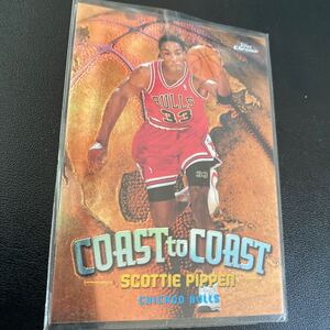 Topps Chrome レアカード　1999 Scottie pippen スコッティ　ピッペン　人気