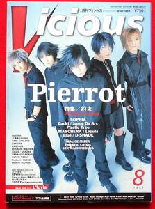 ♪Music magazine 限定祭！♪Vicious♪月刊ヴィシャス♪１９９９年８月号♪