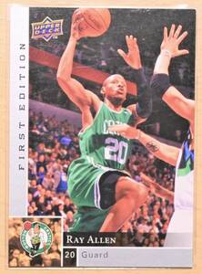 RAY ALLEN (レイ・アレン) 2009-10 FIRST EDITION トレーディングカード 8 【NBA BOSTON CELTICS,ボストンセルティックス】