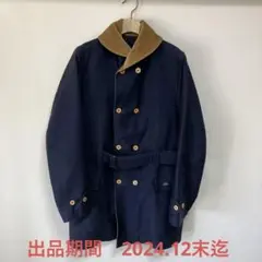 ネイビー ダブルブレスト ジャケット