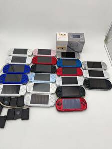 1円〜　SONY PSP 1000 2000 3000 ハンターズモデル　【20台まとめ売り】バッテリーパック複数　通電のみ確認済み　ジャンクPlayStation 