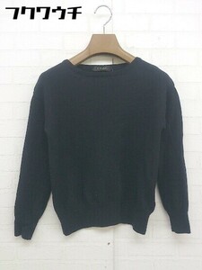 ◇ Demi-Luxe BEAMS デミルクス ビームス 長袖 ニット ブラック レディース