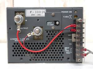 レトロ　無線機器　 ＊NEMIC-LAMBDA ネミックラムダ 　MADE IN JAPAN 日本製 ＊POWER SUPPLY ＊F-300-24　24V 14A 　