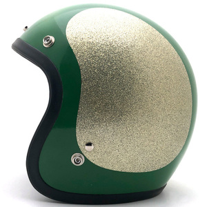 送料無料 Dead Stock 新品 箱付 SHOEI FANCY D-3 GREEN × GOLD 56cm/緑ショウエイd3ビンテージヘルメットhondakawasakiyamahasuzuki60s70s