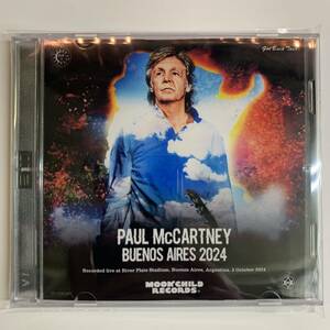 新着！PAUL McCARTNEY / BUENOS AIRES 2024 (2CD) Moonchild Records “NOW AND THEN”のライヴテイクをサウンドボードで聴ける！必聴CD！