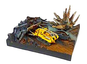 サンダーバード ● ジェットブルドーザー FIREFLY ジオラマ 新品 未開封 未組立品 コナミ SFムービーセレクション Vol.2