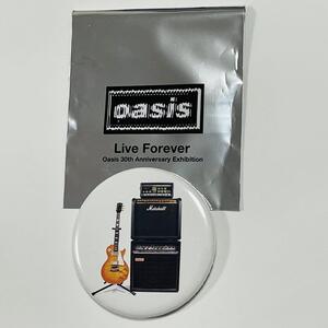 缶バッジ Oasis オアシス 30周年 特別展 記念展覧会 Live Forever リヴ・フォーエヴァー 英国音楽史上最強ロックンロールバンド 新品4