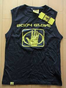 即決★新品140　BODY　GLOVE　タンクトップ　黒　バックプリントあり　ランクルー　ランニング　ノースリーブ　男の子用　SALE　BODYGLOVE