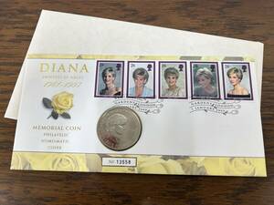 ROYAL MINT★DIANA MEMORIAL COIN/ダイアナ妃 メモリアル コイン/ROYAL MINT COIN/ミント コイン/切手 コレクション◆管No3932