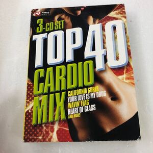 Ｄ14-82】 TOP40 CARDIO MIX【ジャンク品】ジャケット傷みあり