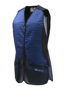 ベレッタ シルバーピジョン EVO ベスト（ブルー x ネイビー）Mサイズ（日本サイズのL-XLに相当）/Beretta Silver Pigeon Evo Vest