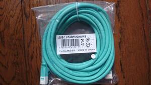 エレコム　Cat6対応ツメ折れ防止LANケーブル(LD-GPT/GN5/RS)　5ｍ　新品未使用品