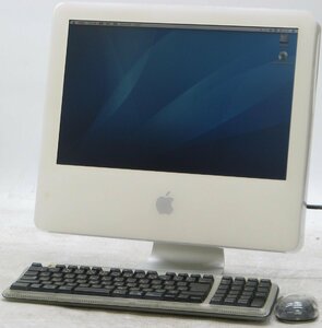 Apple iMac G5 M9843J/A ■ G5-1.8/DVDROM/Radeon 9600/17インチ/クラシック環境/OS10.4.11/OS9.2.2 液晶一体型