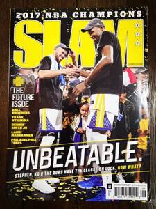 2017 SEP SLAM MAGAZINE #211 KEVIN DURANT STEPHEN CURRY / スラム 雑誌 ステフェン カリー Jordan, Nike, Adidas NBA Basketball Steph