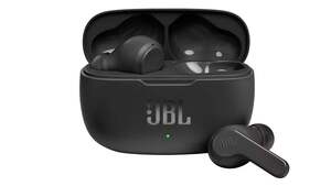 ★JBL(ジェイビーエル) ワイヤレスイヤフォン JBL VIBE BUDS 黒 