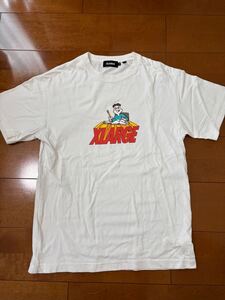 XLARGE エクストララージ 半袖Tシャツ サイズM ホワイト ロゴ 