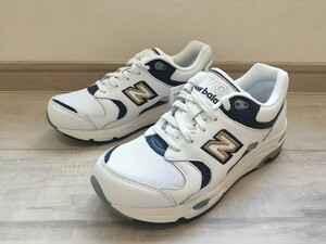 24.5cm 新品 NEW BALANCE ニューバランス CM1700WE 白 ホワイト WHITE レザー 検 990 991 1600 1906 9060 2002 