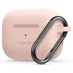 AirPods Pro ケース カラビナ　ピンク　シリコン