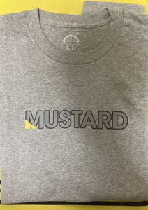 送料無料 XL 新品 STABRIDGE MUSTARD DIP S/S TEE GREY the apartment アパートメント スタブリッジ Tシャツ グレー 灰色