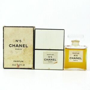 シャネル 香水 No5 パルファム 若干使用 フレグランス CO レディース 14mlサイズ CHANEL