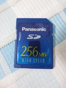 Panasonic SDメモリーカード 256MB HIGH SPEED