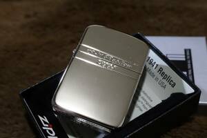 【限定ZIPPO】激レア 1941サイドシェル プラチナコーテイング シリアルナンバー0011 写真が現物 限定ジッポ レアジッポ オイルライター