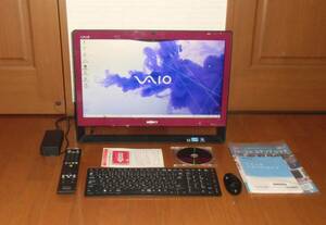 VAIO オーナーメードモデル VPCJ24AJ ♪Windows11＆10│8GB│2TB│3波TV│Office♪ 付属品付き