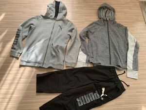 PUMA キッズ スウェット 上下セット120 160 S プーマ