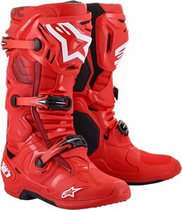 US 13 - レッド - ALPINESTARS アルパインスターズ Tech 10 ブーツ