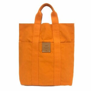 エルメス HERMES フールトゥカバス フレンチフェスティバル ハワイ限定2001 トートバッグ オレンジ