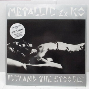 IGGY AND THE STOOGES-Metallic 2KO (France Ltd.2 x White LP)