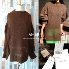 【未使用】AMERI◆アメリ【定価21450円】モヘヤ混みニット