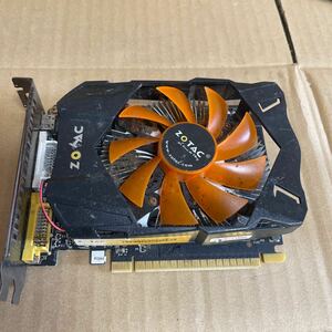 (X-707)ZOTAC GTX750Ti 2GB GDDR5 動作可　中古品