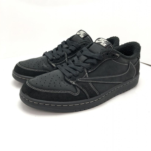 【中古】NIKE × Travis Scott AIR JORDAN 1 LOW OG SP Black Phantom サイズ26.5cm DM7866-001[240091357972]