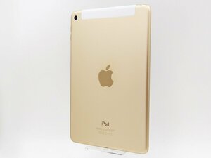 ◇ジャンク【docomo/Apple】iPad mini 4 Wi-Fi+Cellular 16GB SIMロック解除済 MK712J/A タブレット ゴールド