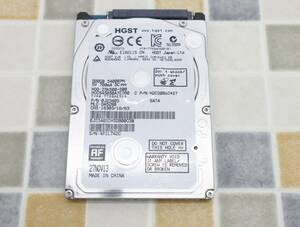 ∠500GB ｜2.5インチ SATA 内臓 ハードディスク ｜HGST Z5K500-500 HDD ｜フォーマット済み PCパーツ ■O0060