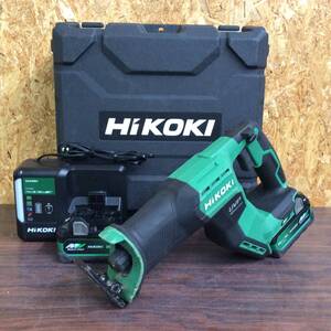 【RH-0841】中古品 HiKOKI ハイコーキ 36V 130mm コードレスセーバソー CR36DMA 2XPZ 充電器 バッテリー2個 レシプロソー