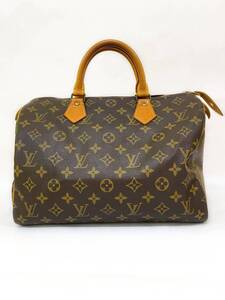 【即決】 Louis Vuitton ルイ・ヴィトン スピーディ30 M41526 モノグラム スピーディー30 ミニボストンバッグ ハンドバッグ ブラウン