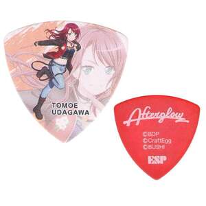 ★ESP×バンドリ！ BanG Dream! ガールズバンドパーティ！ GBP TOMOE AFTERGLOW 3 宇田川巴 ギターピック 第3弾 10枚★新品メール便