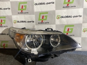 【GPマテリアル品】純正品 BMW 5シリーズ E60 ヘッドランプ 右 63127165564