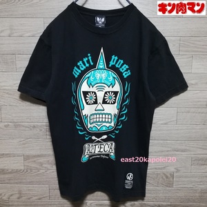 キン肉マン マリポーサ バンバンビガロ ビームス KINNIKUMAN BAMBAMBIGELOW bambam88 BEAMS メンズ Tシャツ M サイズ ブラック ゆでたまご