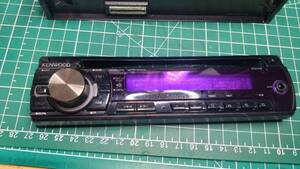 KENWOOD　ケンウッド　1DINカーCDプレーヤー E242　中古　ホンダ車に付いていました　ジャンク