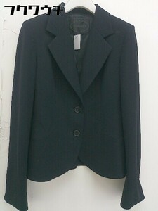 ◇ UNTITLED アンタイトル 2B 長袖 テーラードジャケット サイズ2 ブラック レディース