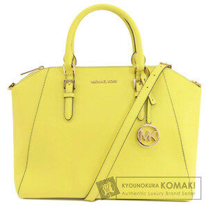 Michael Kors マイケルコース シアラ 2WAY トートバッグ レザー レディース 中古