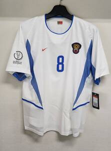 02W杯 ロシア(H) #8 ヴァレリー・カルピン オーセンティック 選手用半袖 Nike 2002W杯仕様 S or L