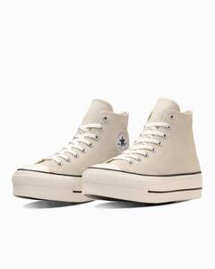 コンバース 23.5cm オールスター リフテッド ハイ 税込定価12100円 ホワイト CONVERSE ALL STAR (R) LIFTED HI 厚底 キャンバス 白